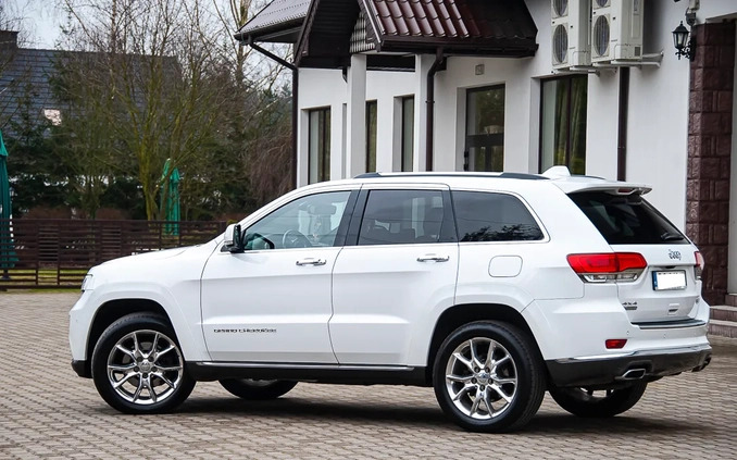 Jeep Grand Cherokee cena 119900 przebieg: 110000, rok produkcji 2017 z Węgliniec małe 781